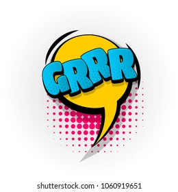 grrr-sound-hand-drawn-pictures-260nw-1060919651